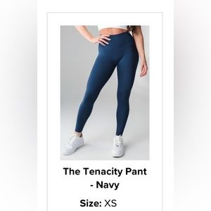 Vitality Tenacity Pant in Navy, Size XS